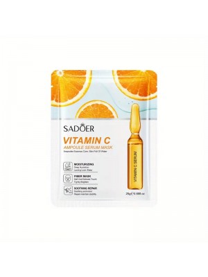 Vitamin-C Sheet mask, Ansigtsmaske, Sadoer