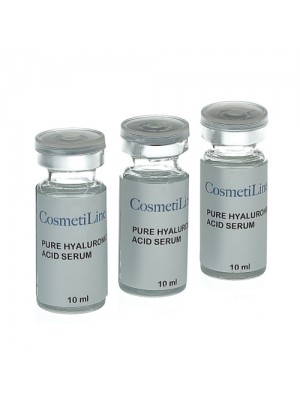 Hyaluronsyre serum, CosmetiLine, 3x 10 ml