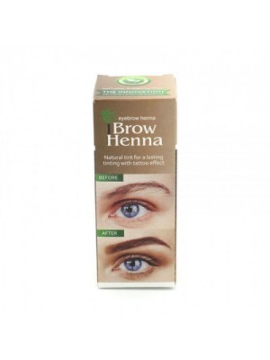 Brow Henna Brunette #5, Henna brynfarve, Frosty Auburn
