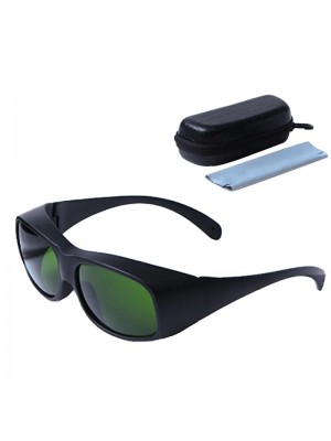Professionelle beskyttelsesbriller til IPL og laser, grønne, 200-1400 nm