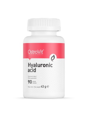 Hyaluronic Acid, 90 kapsler, OstroVit