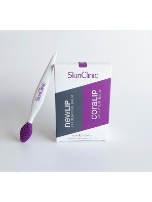 Newlip + Coralip + Lip Brush Sampak, 2x 15 ml, SkinClinic 