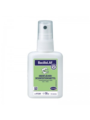 Bacillol AF, Rapid surface Disinfectant, 50 ml spray