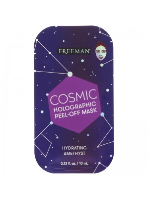 Cosmic Holographic Peel-Off Mask, Hydrating Amethyst, 10 ml, Freeman Beauty