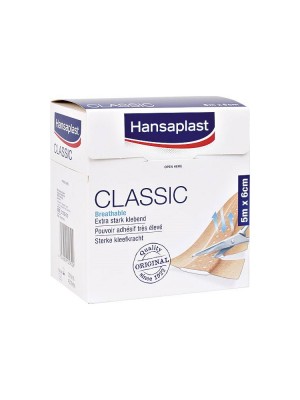 Hansaplast Classic, Plaster, 5 m x 6 cm