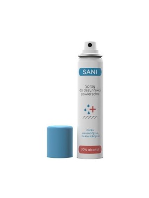 SANI Spray, 70% håndsprit i sprayflaske, 90 ml