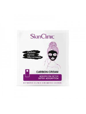 Carbon Cream, Detox maske, 6 ml sachet, SkinClinic