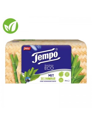 TEMPO Bamboo Eco servietter, 3 lags