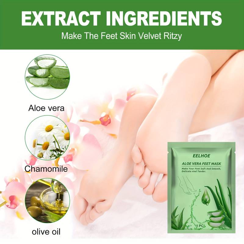Fodmaske med Aloe Vera ekstrakt
