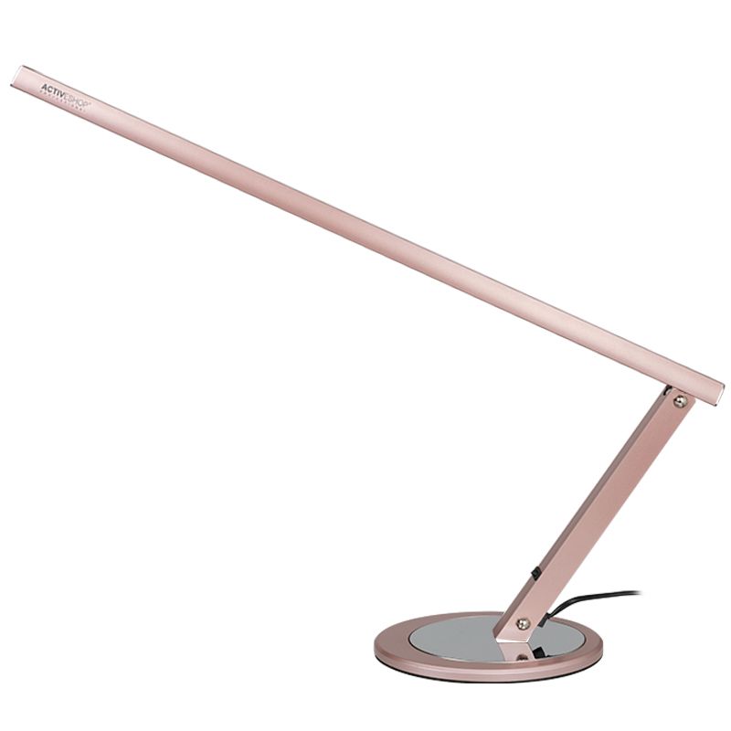 Arbejdslampe til neglebord, LED, Rosa guld