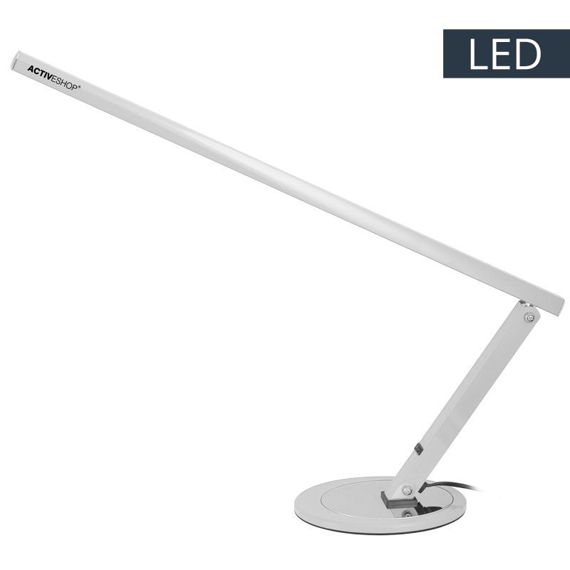 Arbejdslampe til neglebord, LED, Sølv