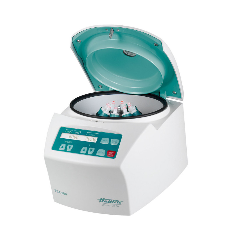 Hettich EBA 200 Centrifuge. PRP centrifuge til 8 reagensglas