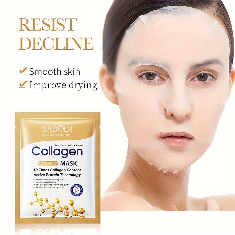 Collagen Sheet mask, Ansigtsmaske, Sadoer