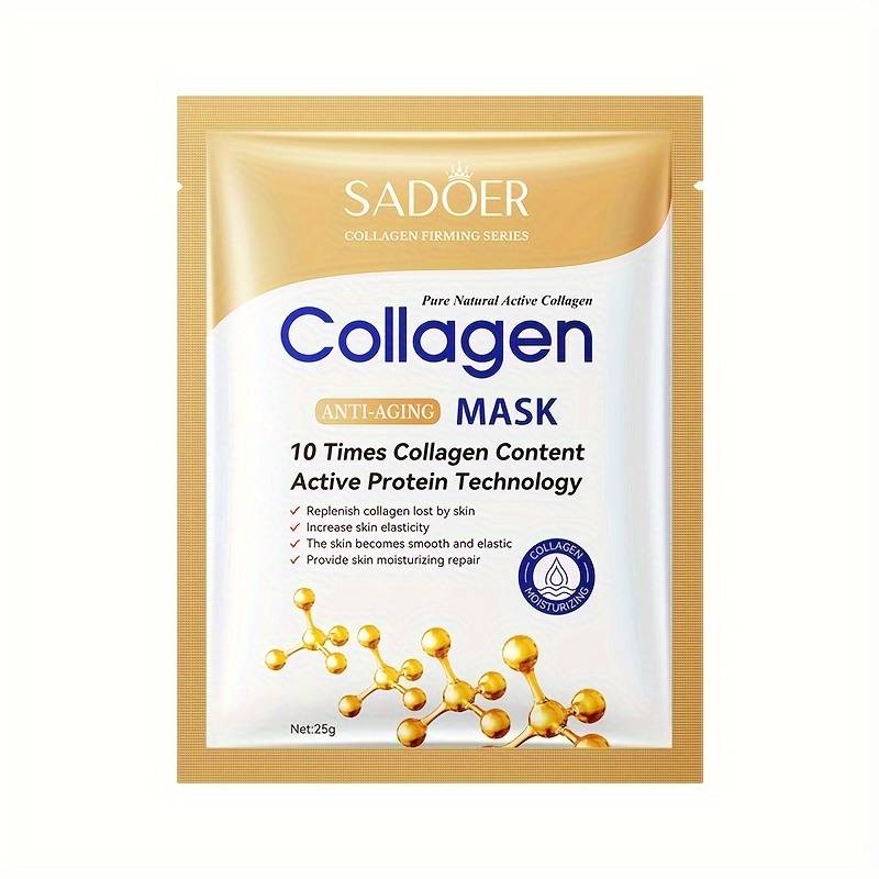 Collagen Sheet mask, Ansigtsmaske, Sadoer