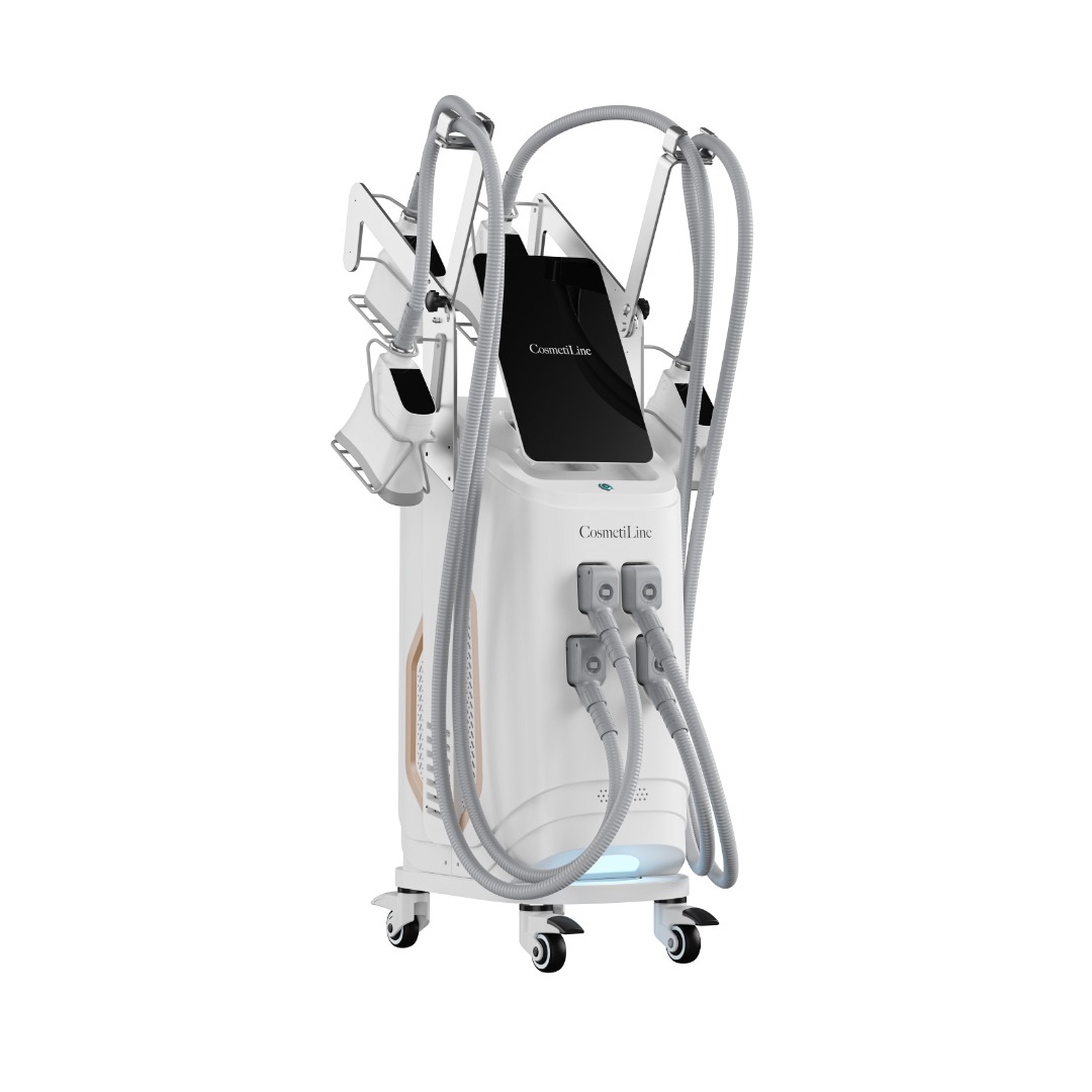 Fedtfrysningsmaskine CosmetiLine Cryo Lipo 5x360 med 5 håndtag