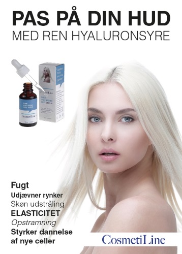 CosmetiLine Hyaluronsyre plakat, B2