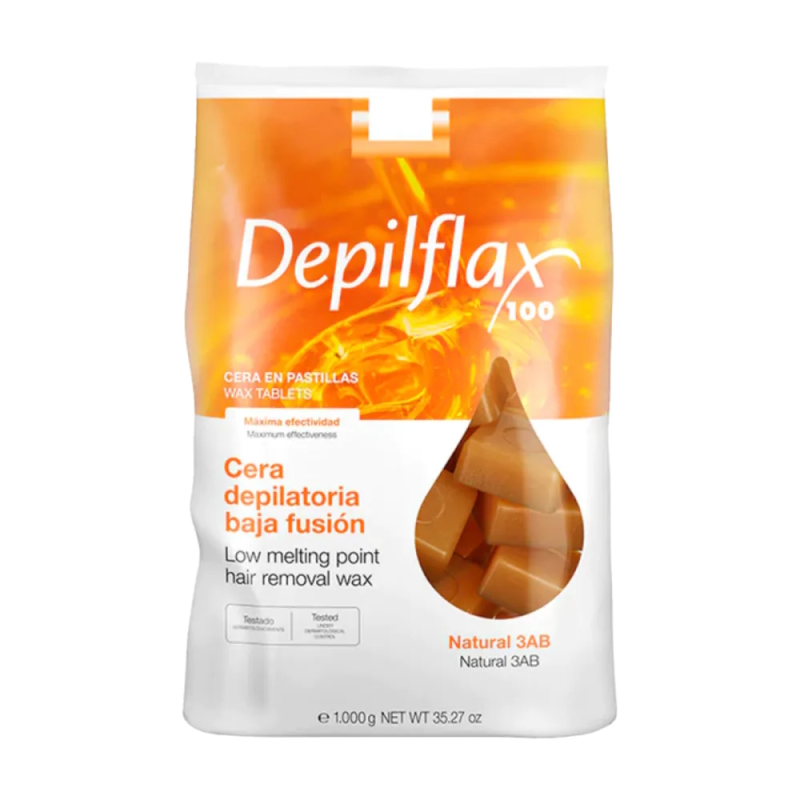 Depilflax 100 hard wax, Neutral, 1 kg