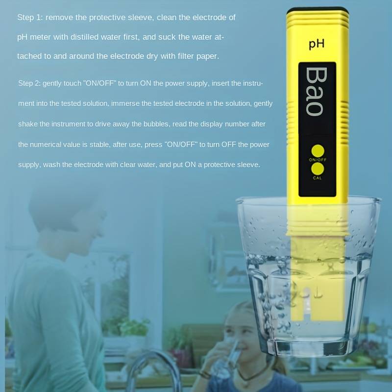 Elektronisk pH-meter / ph-måler