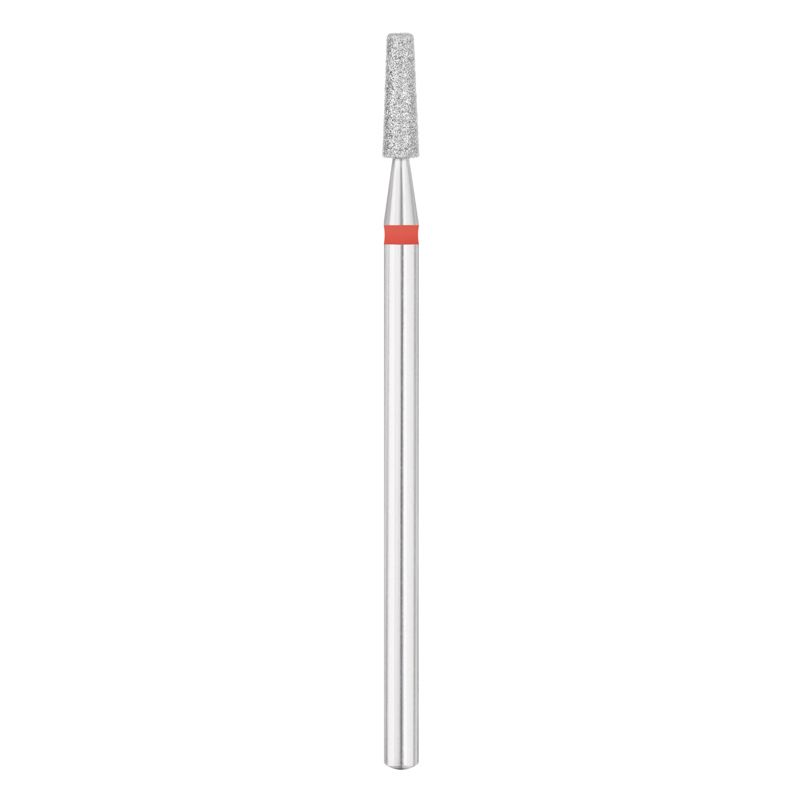 Diamantbor / diamantfræser kegle, 2,5 mm, Finkornet (rød)