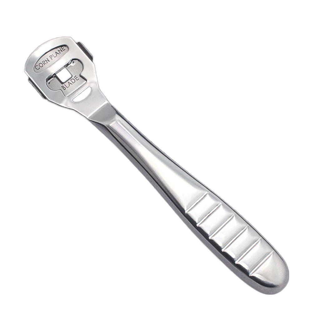 Fodhøvl - hudhøvl, inkl. 10 blade