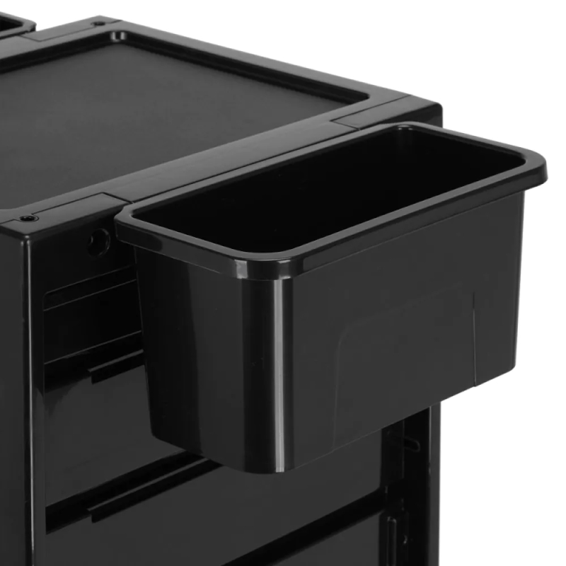Frisørtrolley med 4 skuffer og sideholdere til frisørudstyr, Gaggia 68C