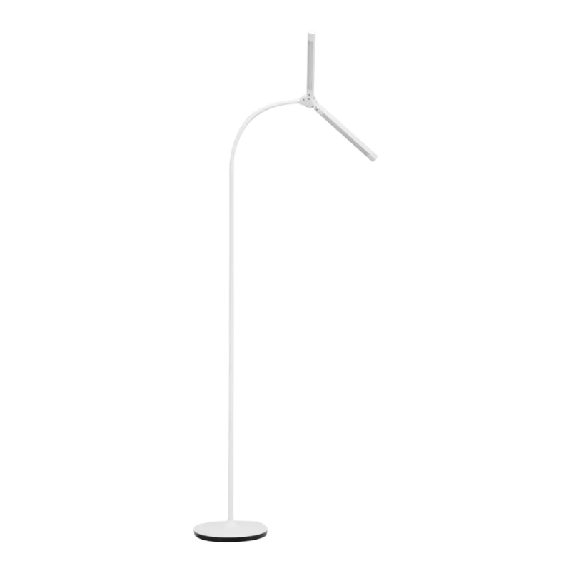 GLOW 7120 DUAL LED-lampe med gulvstander, Hvid