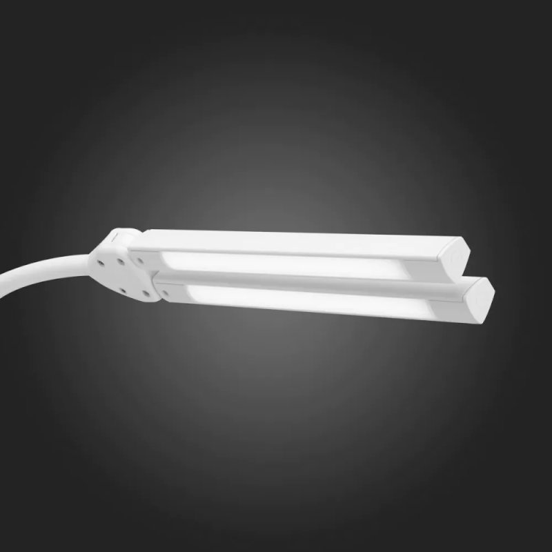 GLOW 7120 DUAL LED-lampe med gulvstander, Hvid