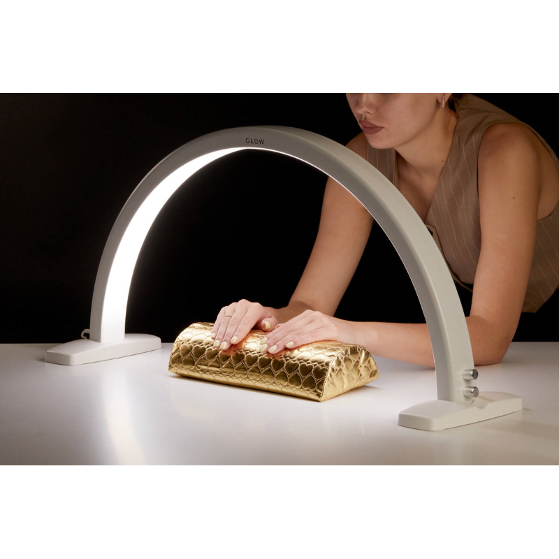 GLOW ARCHE III Half Moon LED-lampe, Hvid