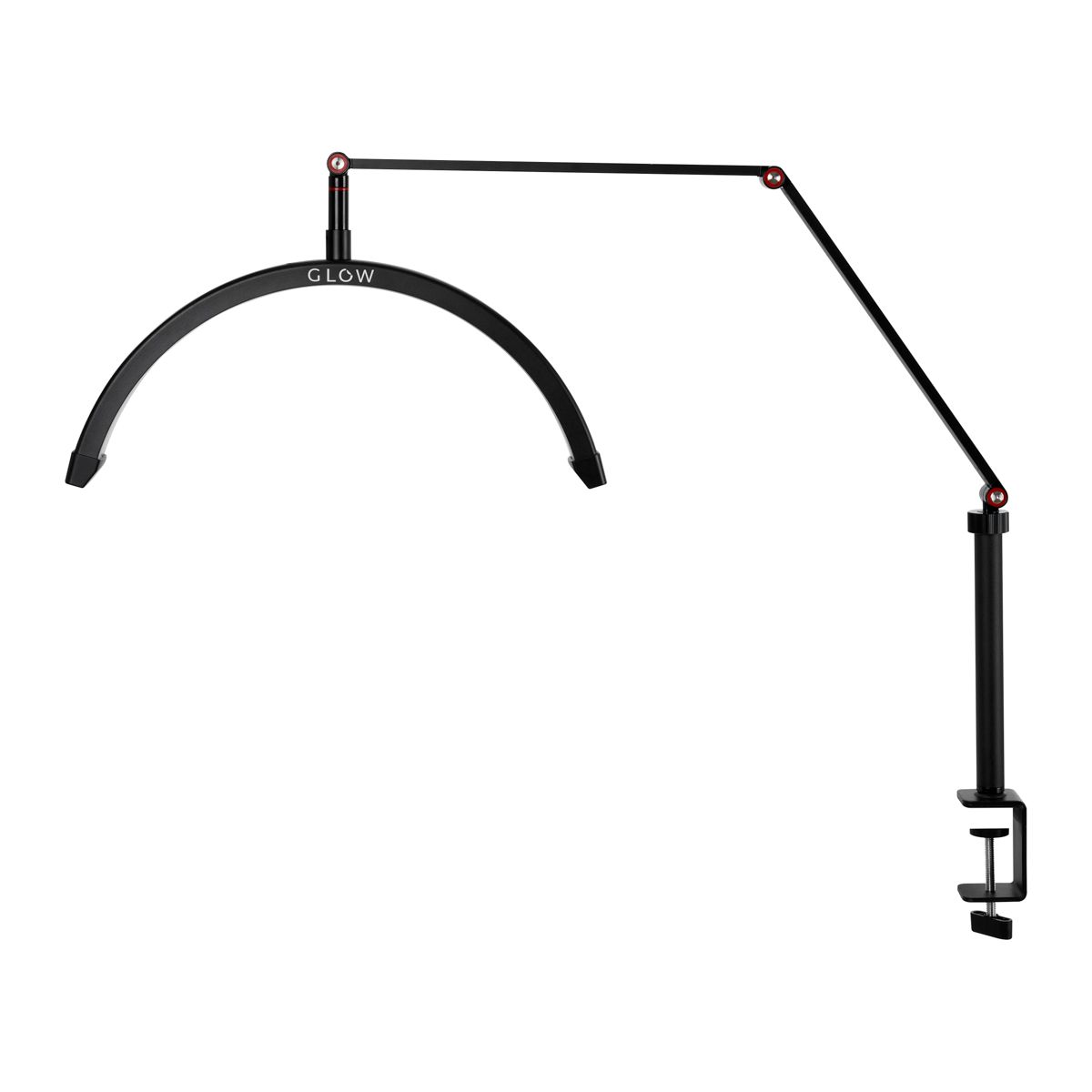 LUNA X3 Half Moon LED-lampe til bord, Sort