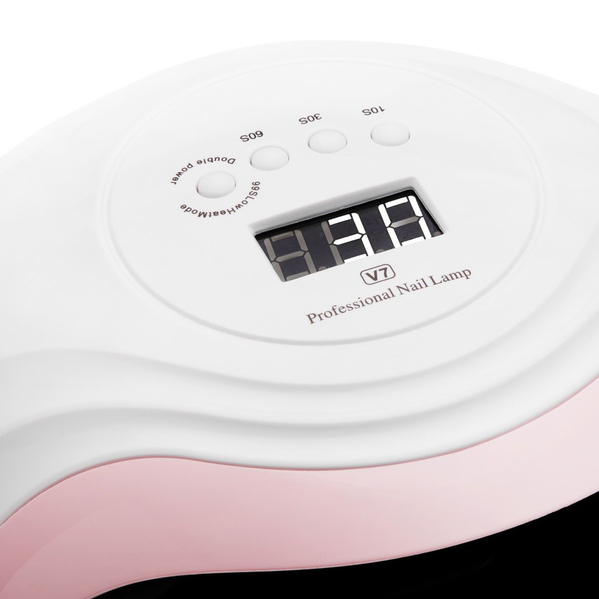 UV-lampe til gellak, hvid, GLOW V7, 168W