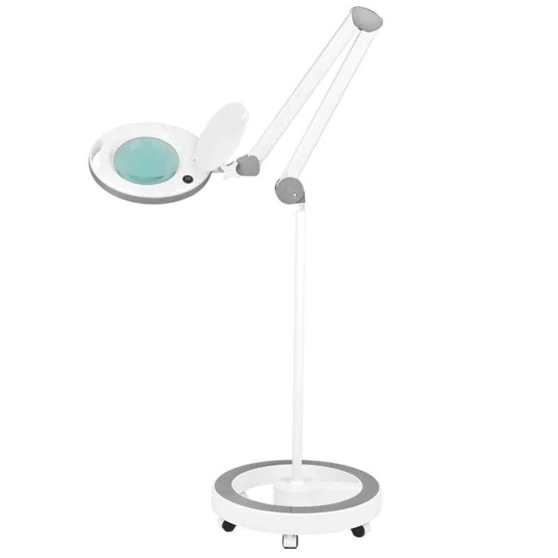 Hvid LED Luplampe med stativ, 5 diopter, Supreme 601-4