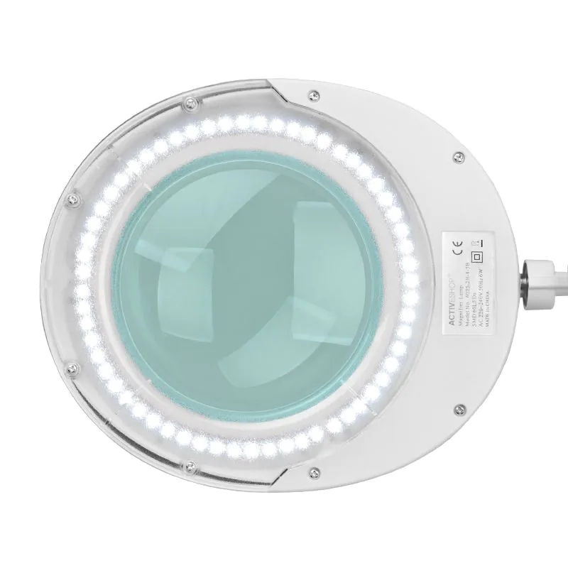 LED Luplampe med stativ, Hvid, 5 diopter, Supreme 602-5