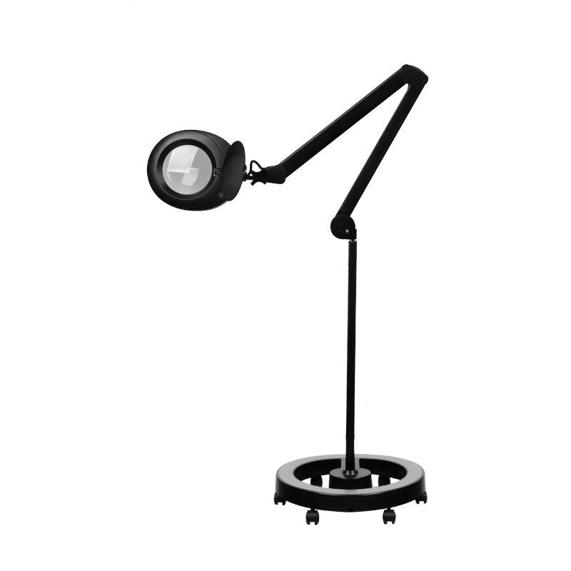 Sort LED Luplampe med stativ, 5 diopter, Supreme 602-5