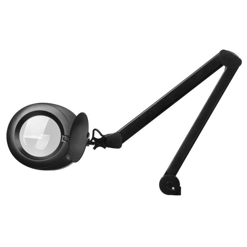 LED Luplampe med stativ, sort, 5 diopter, Supreme 602-5
