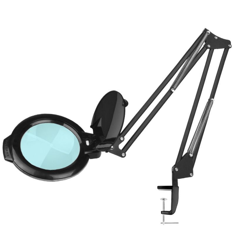 LED Luplampe til bord, LUXLight 8013/6, Sort