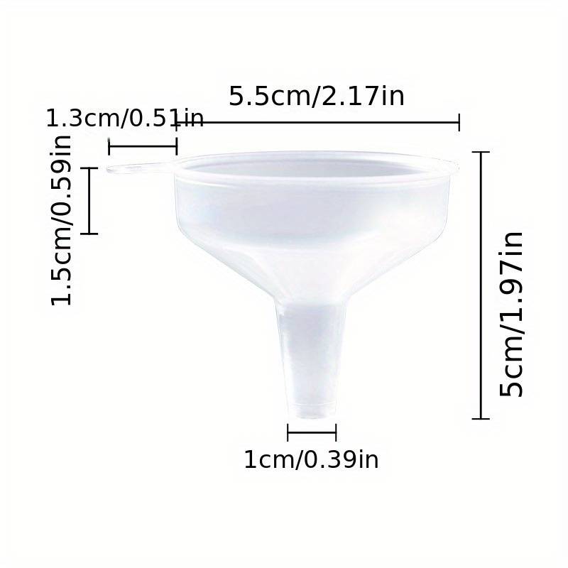 Tragt, 55 mm, 3 styk