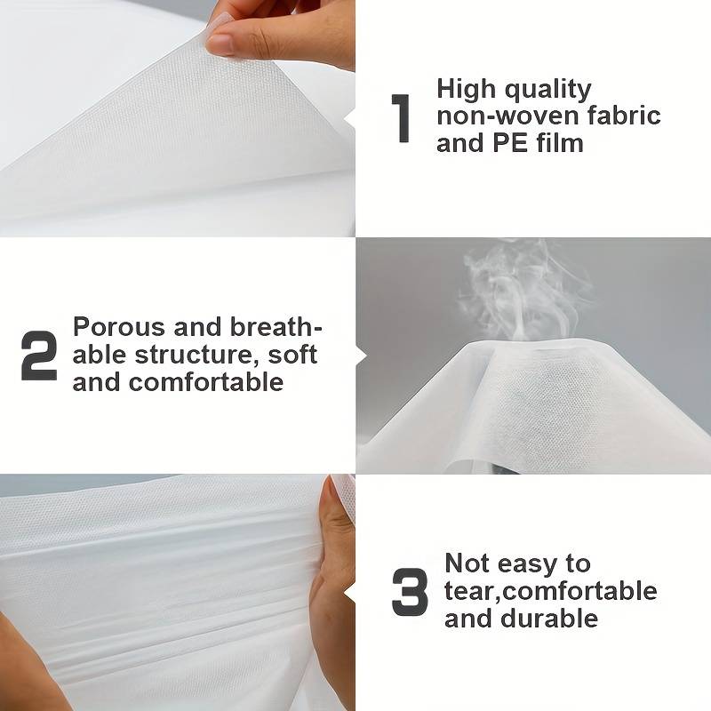 Engangslagen til briks, 50 stk, Non-woven, 180x71 cm