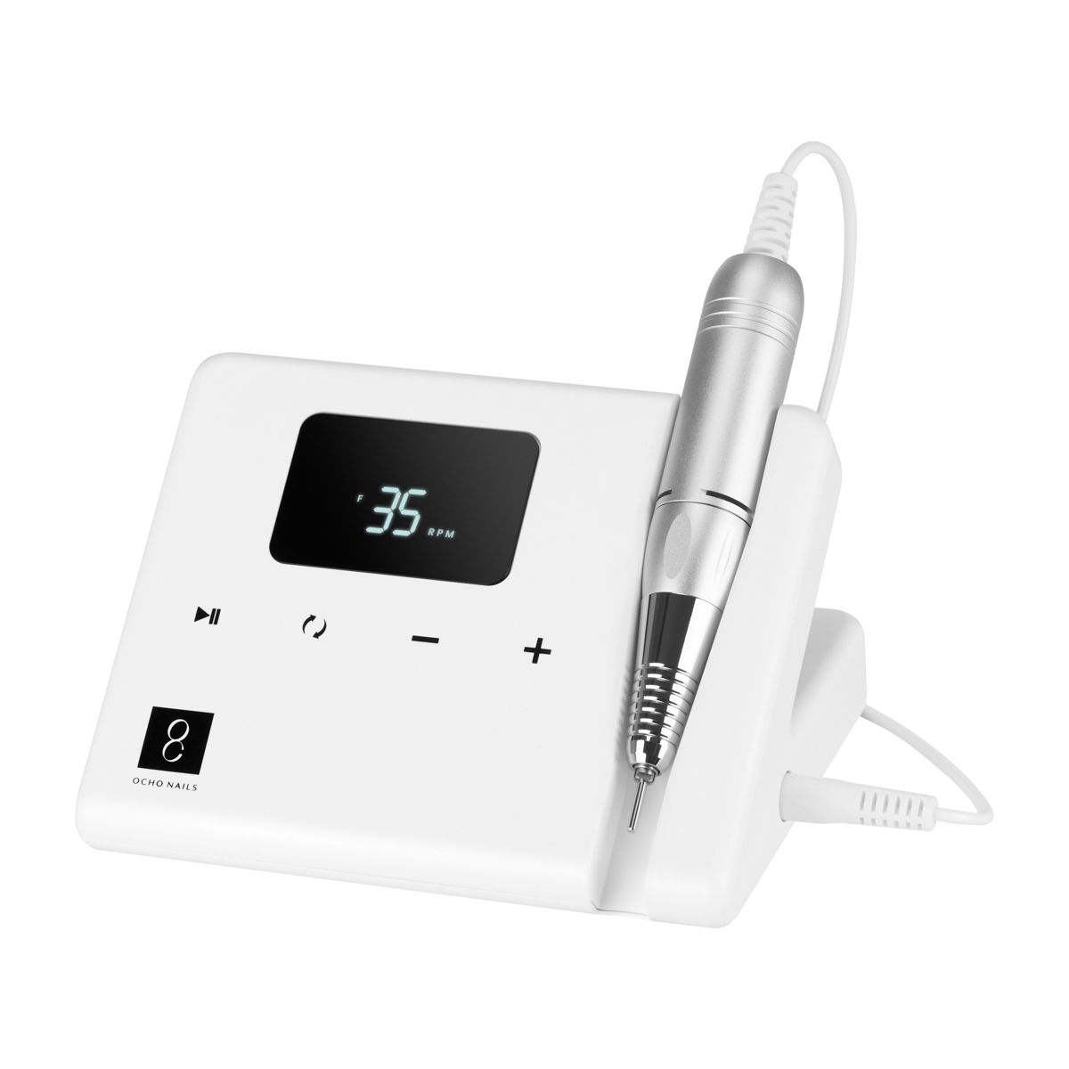 OCHO TECHNIC 65W elektrisk neglesliber, hvid