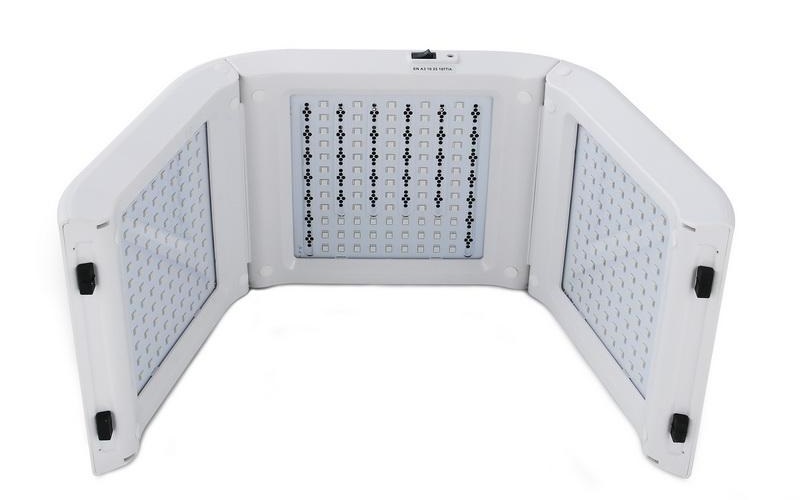 LED Lysterapi lampe model OMEGA med 7 farver