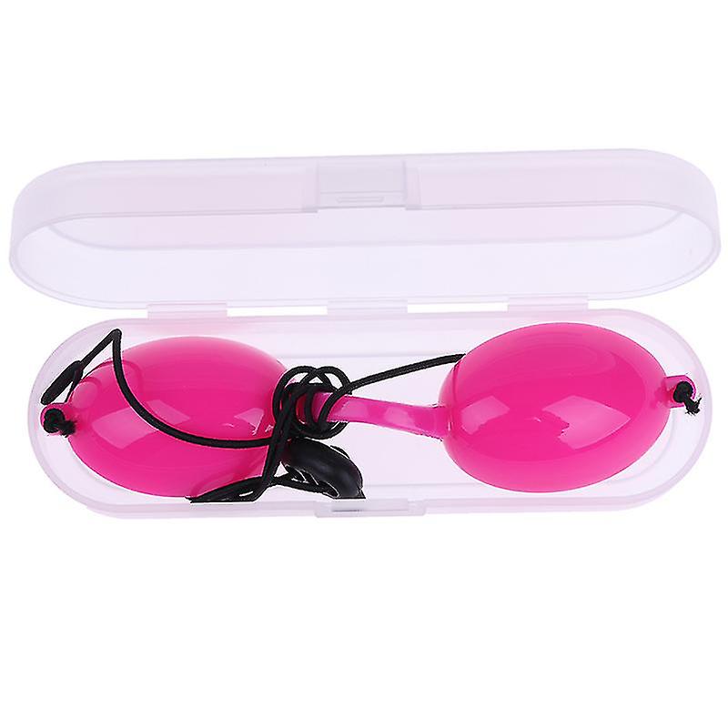 Beskyttelsesbriller mod laserlys til klient, Pink goggles