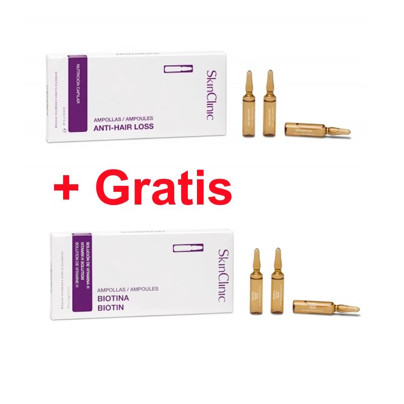 SkinClinic Anti-hair Loss Ampuller + Gratis Biotin ampuller