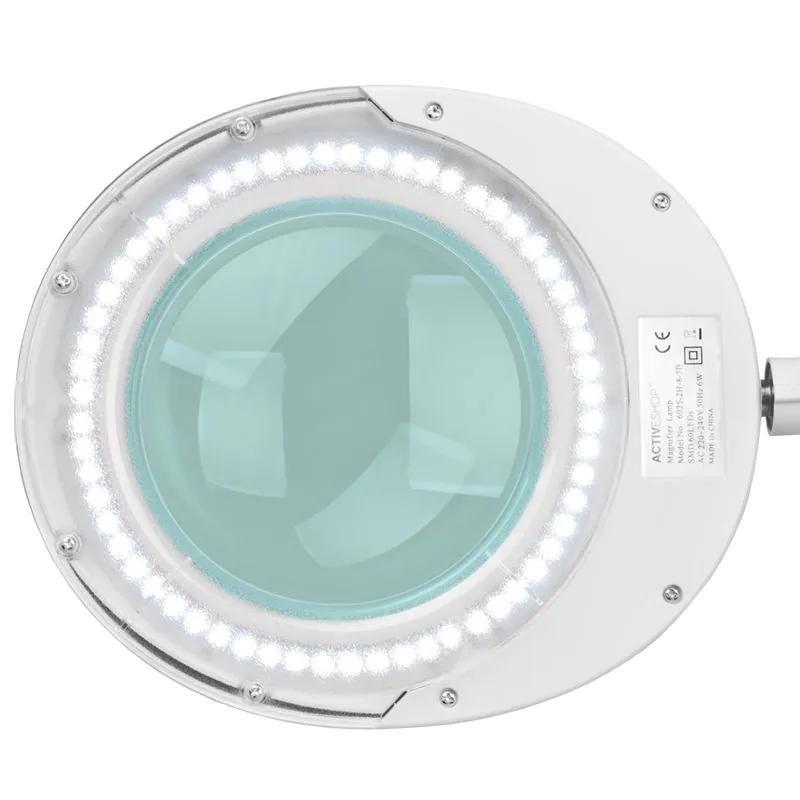 LED Luplampe til bord, Hvid, 5 diopter, Supreme 602-5