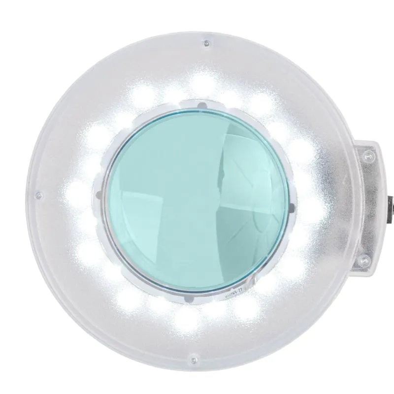 Luplampe model LUXLight S5-LED med 5 diopter og gulvstativ