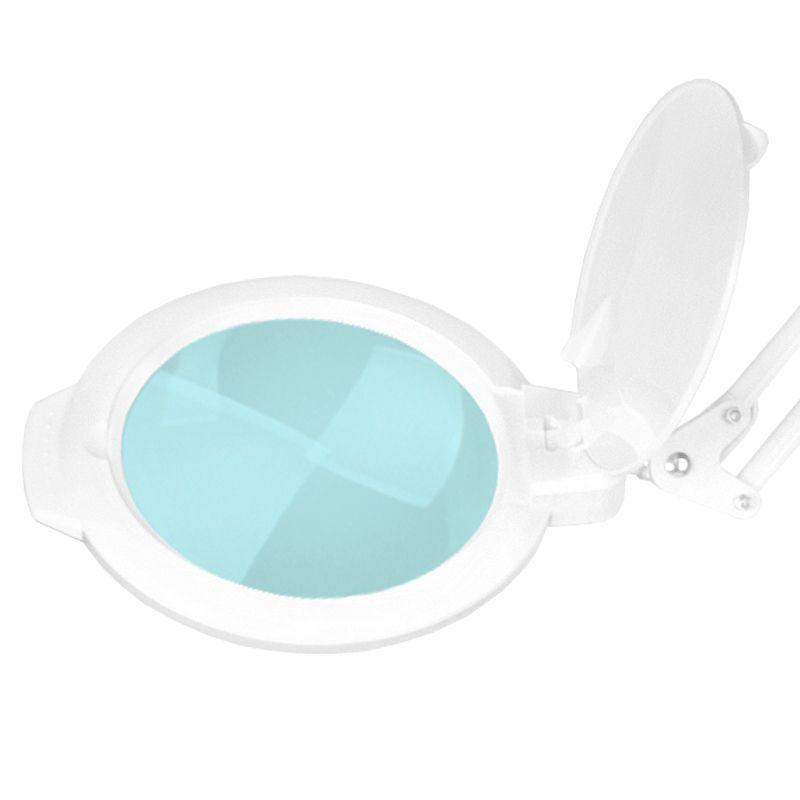 LED Luplampe til bord med hul eller klemme, 5 diopter, LUXLight 8012/5