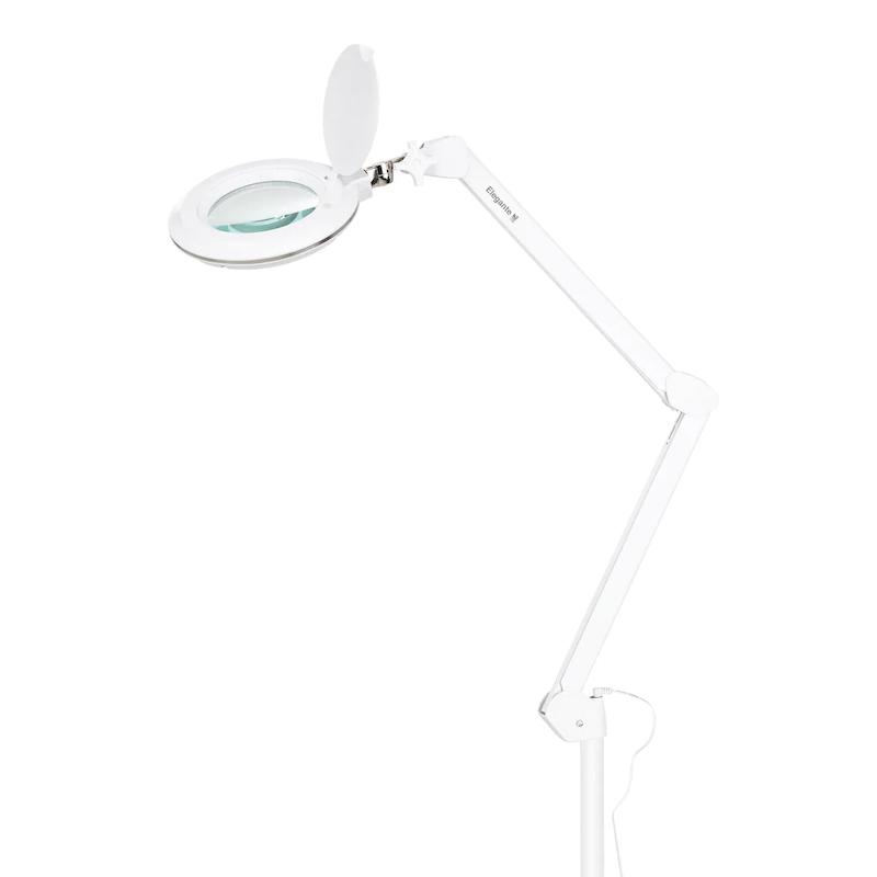 Luplampe med stativ, Hvid, 5 diopter, Supreme 6031
