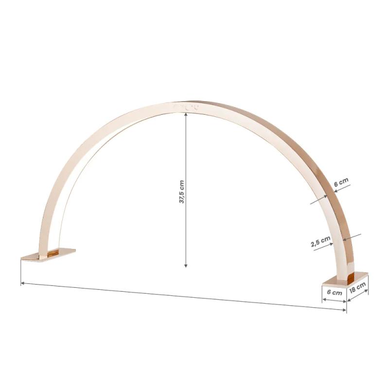 Luna Half Moon A2 lampe, Gold Copper