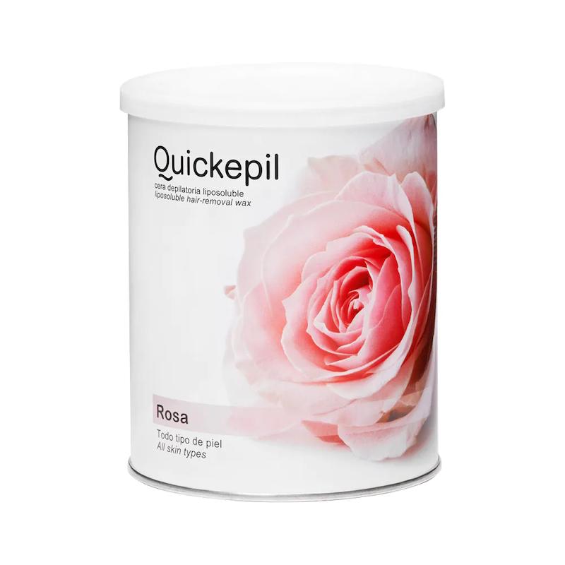 Quickepil dåsevoks, Rose, 800 ml, voks til hårfjerning