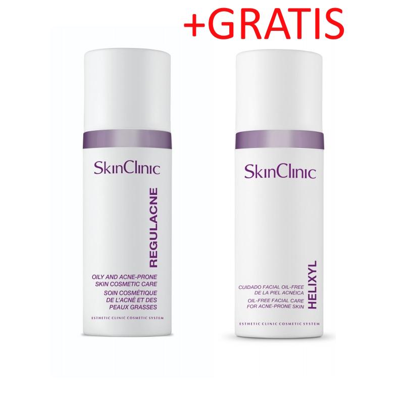 SkinClinic Regulacne + Gratis Helixyl til behandling mod akne