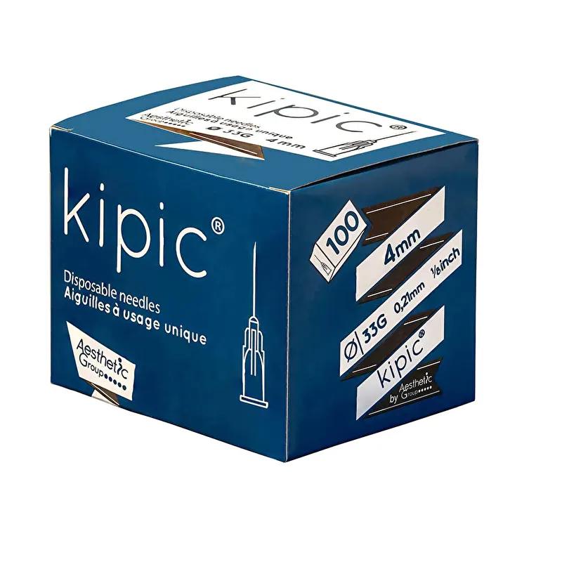 Mesoterapi kanyler, 33G - 4 mm, 100 stk, KIPIC Mesoterapinåle