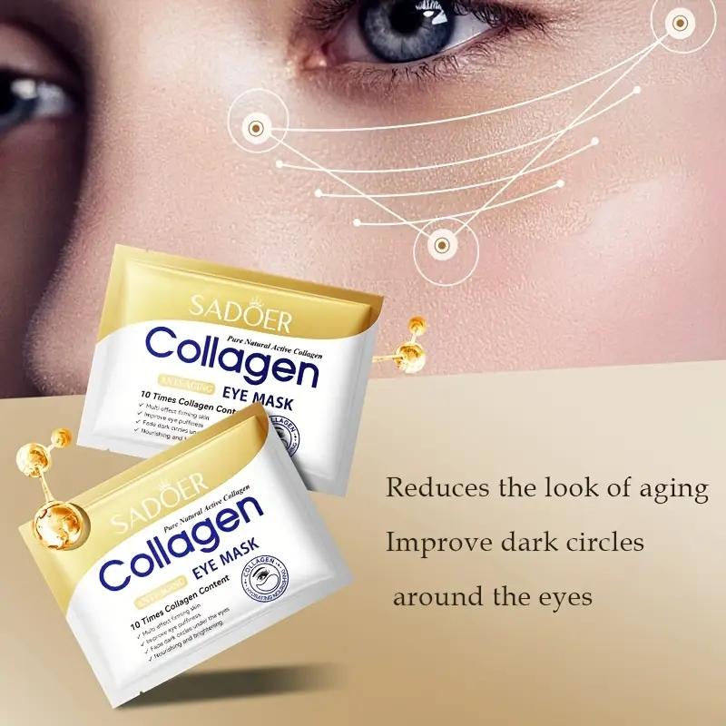 Collagen øjenmaske, 5 sæt, SADOER